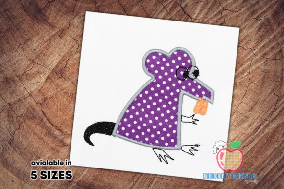 A Mouse Eating Cheese