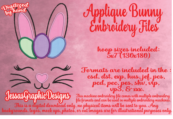Bunny Face Applique Review for Real Embroidery Projects