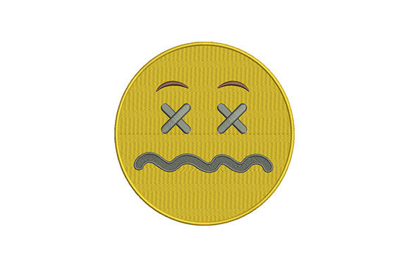 Confounded Emoji: A Playful Holiday Embroidery Pick
