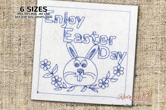 Enjoy Easter Day Bluework