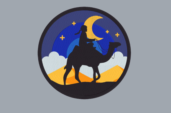 Ramadan Kareem, Camel Walking in the Night